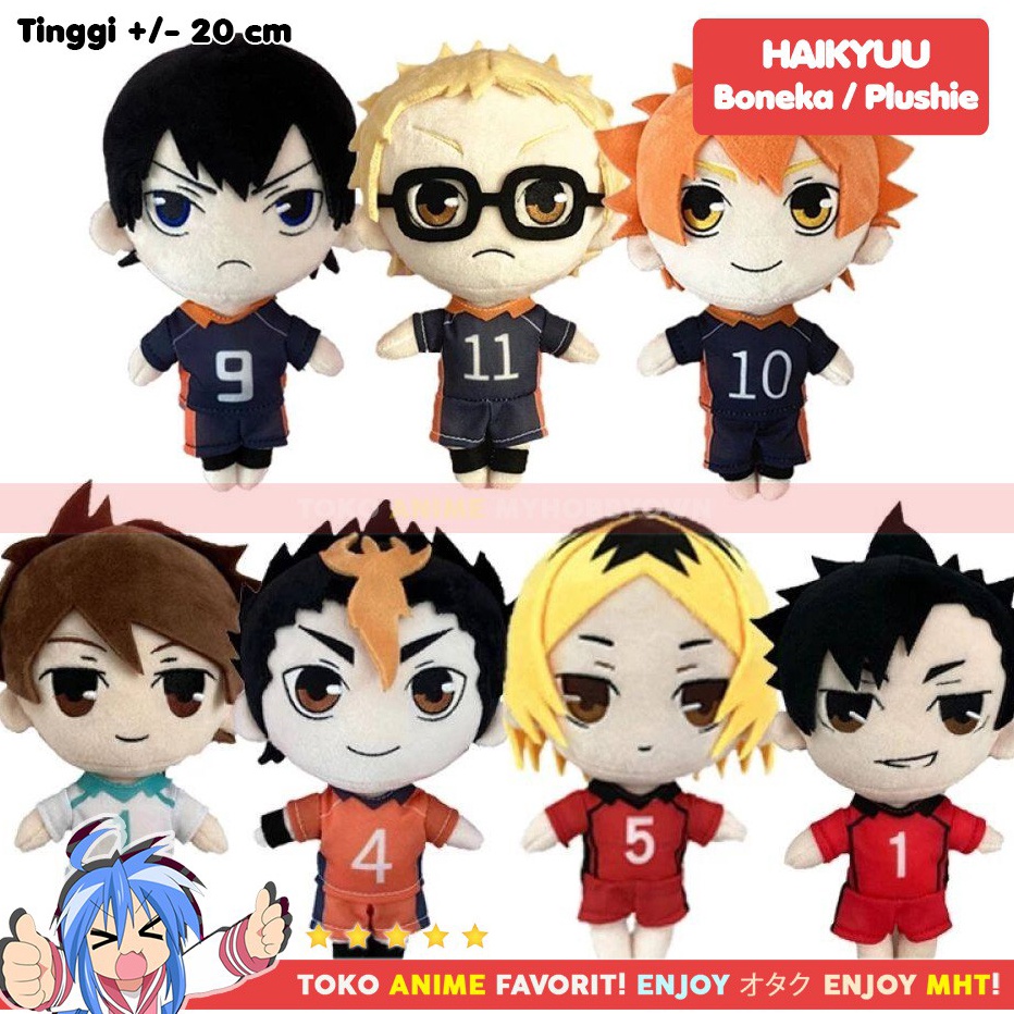 Jual Kirim Sekarang Boneka Anime Haikyuu Plushie Doll Hinata Shoyo ...