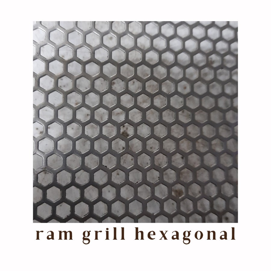 Jual ram grill speaker hexagonal 120 x 240 cm TEBAL 0,8MM | Shopee ...