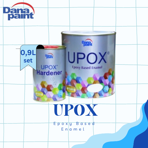 Jual UPOX Dana Paint 0,9L Set cat lantai upox/cat kamar mandi | Cat ...