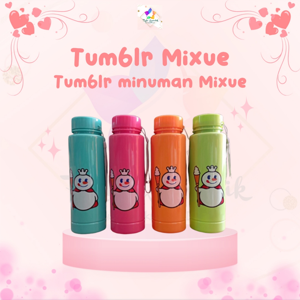 Jual RATU Botol Mixue | Botol Minum Plastik | Botol Viral | Shopee ...