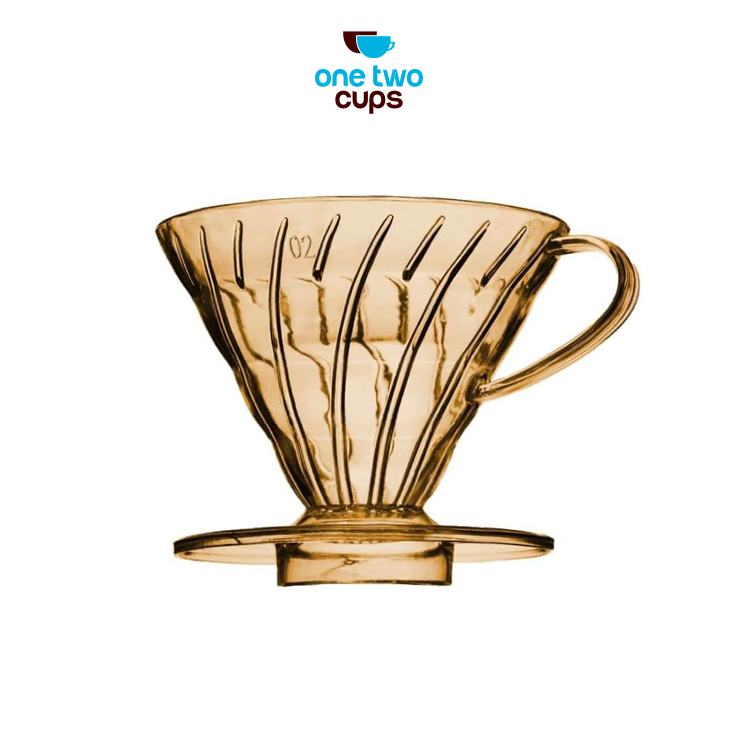 Jual One Two Cups Filter Penyaring Kopi V60 Cone Coffee Dripper Plastik ...