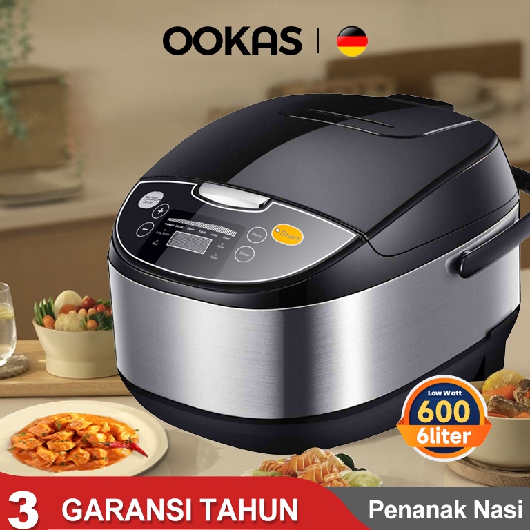 Jual STOK TERBARU OOKAS Magic Com Digital Rice Cooker Penanak Nasi ...