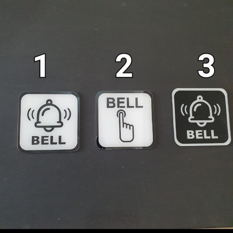Jual Sign Bell Akrilik | Shopee Indonesia