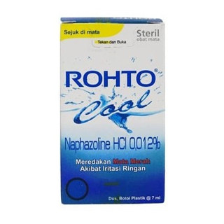 Jual ROHTO TETES MATA 7ML / ROHTO COOL/ROHTO PUTIH / MEREDAKAN MATA ...