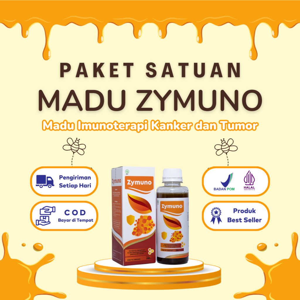 Jual ZYMUNO Madu Herbal Imunoterapi untuk Kanker, Tumor, & Benjolan ...