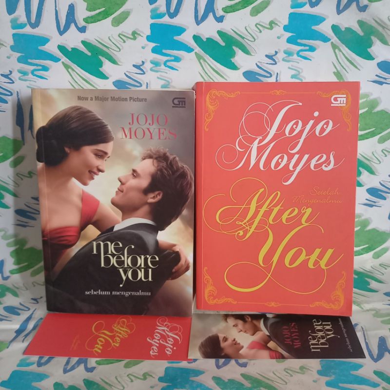 Jual original NOVEL ME BEFORE YOU AFTER YOU JOJO MOYES 2 NOVEL cek foto dan deskripsi HARAP