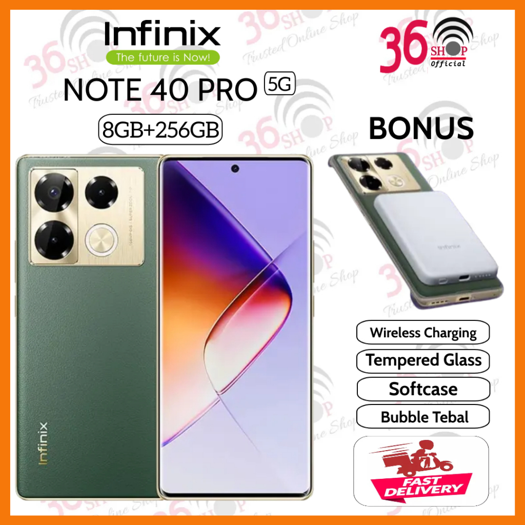 Jual Infinix Note 40 Pro 5G 8GB+256GB Garansi Resmi Infinix 1 Tahun