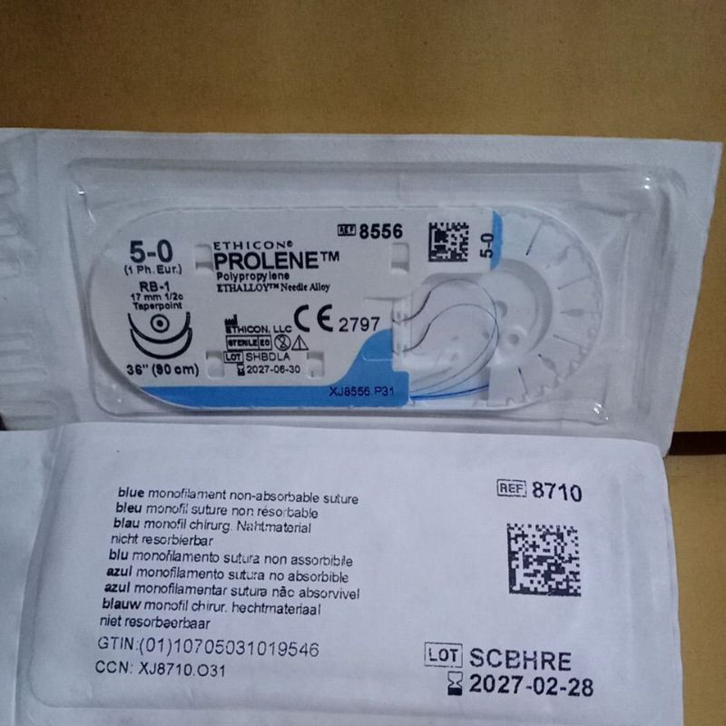 Jual PROLENE 5/0 TAPERPOINT 8556 | Shopee Indonesia