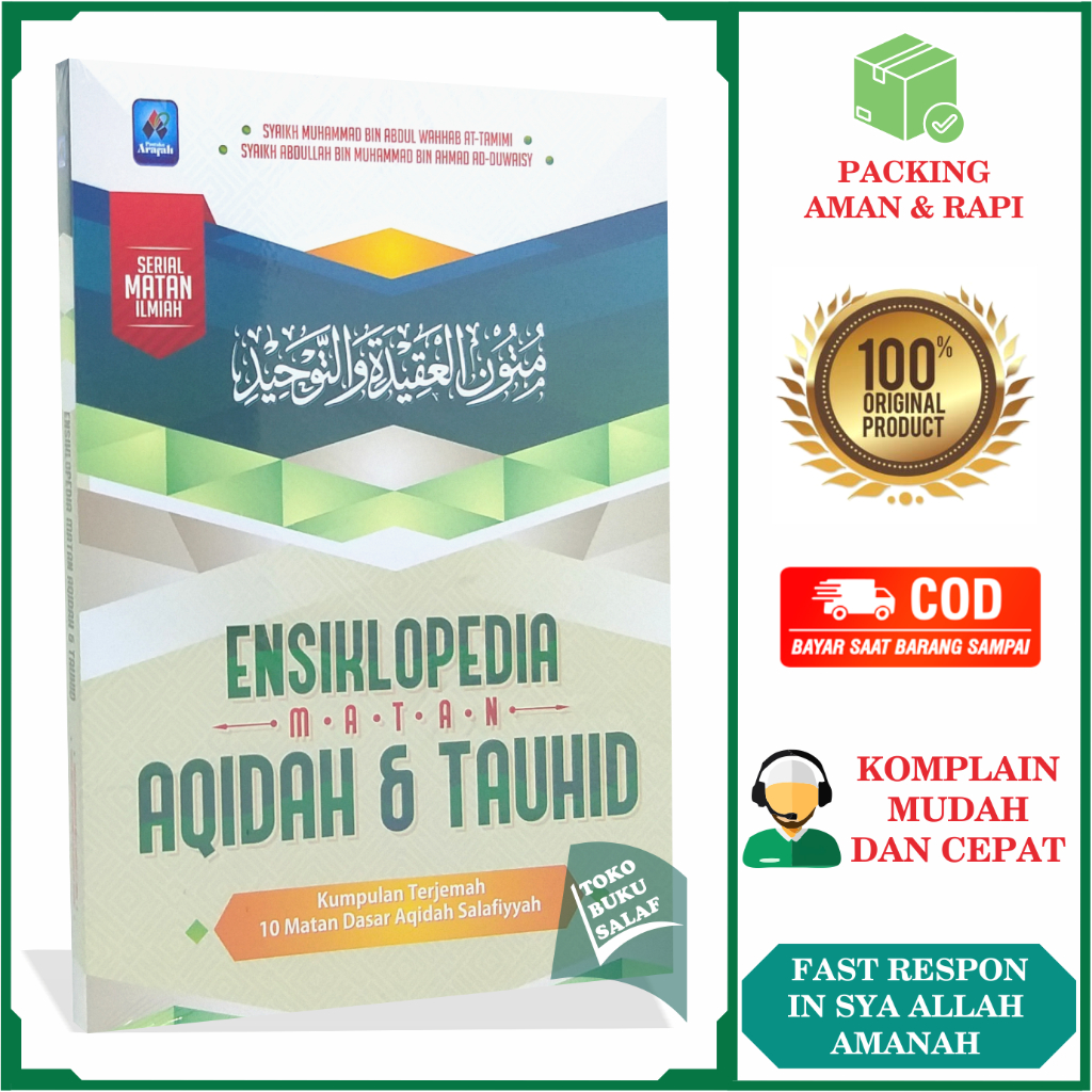 Jual Ensiklopedia Matan Aqidah Dan Tauhid Kumpulan Terjemah 10 Matan ...