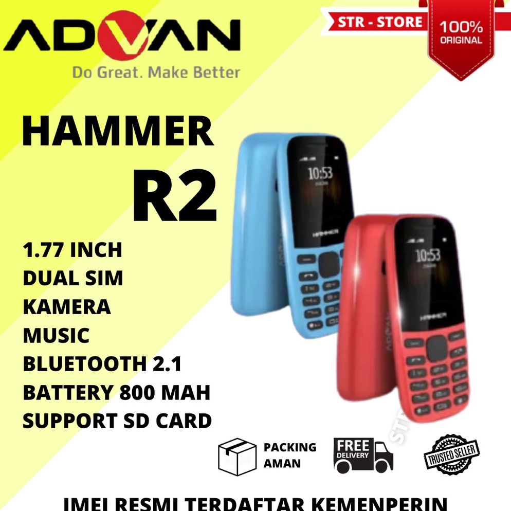 Jual HARGA SPESIAL ADVAN HAMMER R2 NEW ORIGINAL GARANSI RESMI | Shopee ...