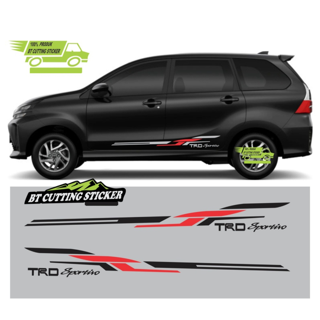 Jual sticker mobil avanza stiker toyota avanza stiker mobil avanza ...