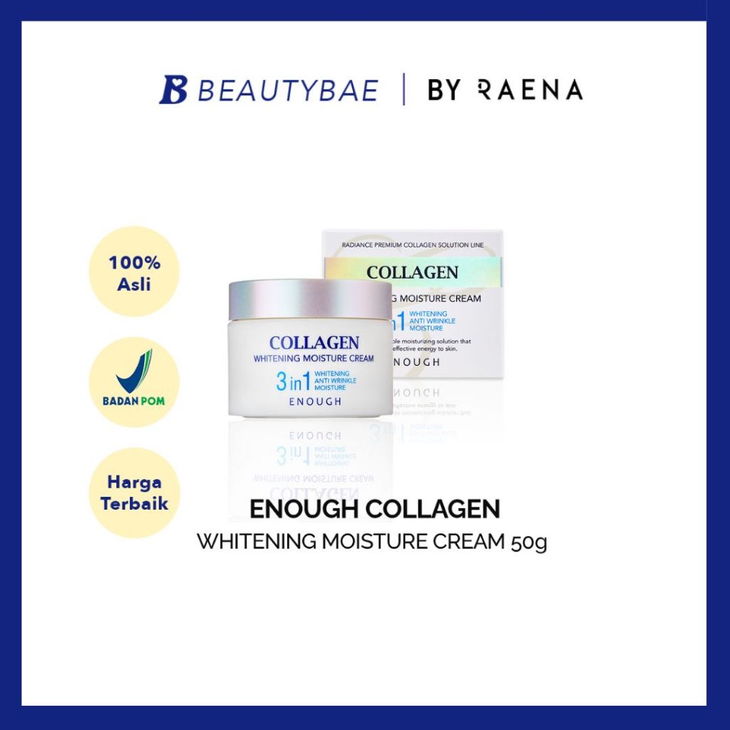 Jual Enough Collagen Whitening Moisture Cream | 50 g | Shopee Indonesia