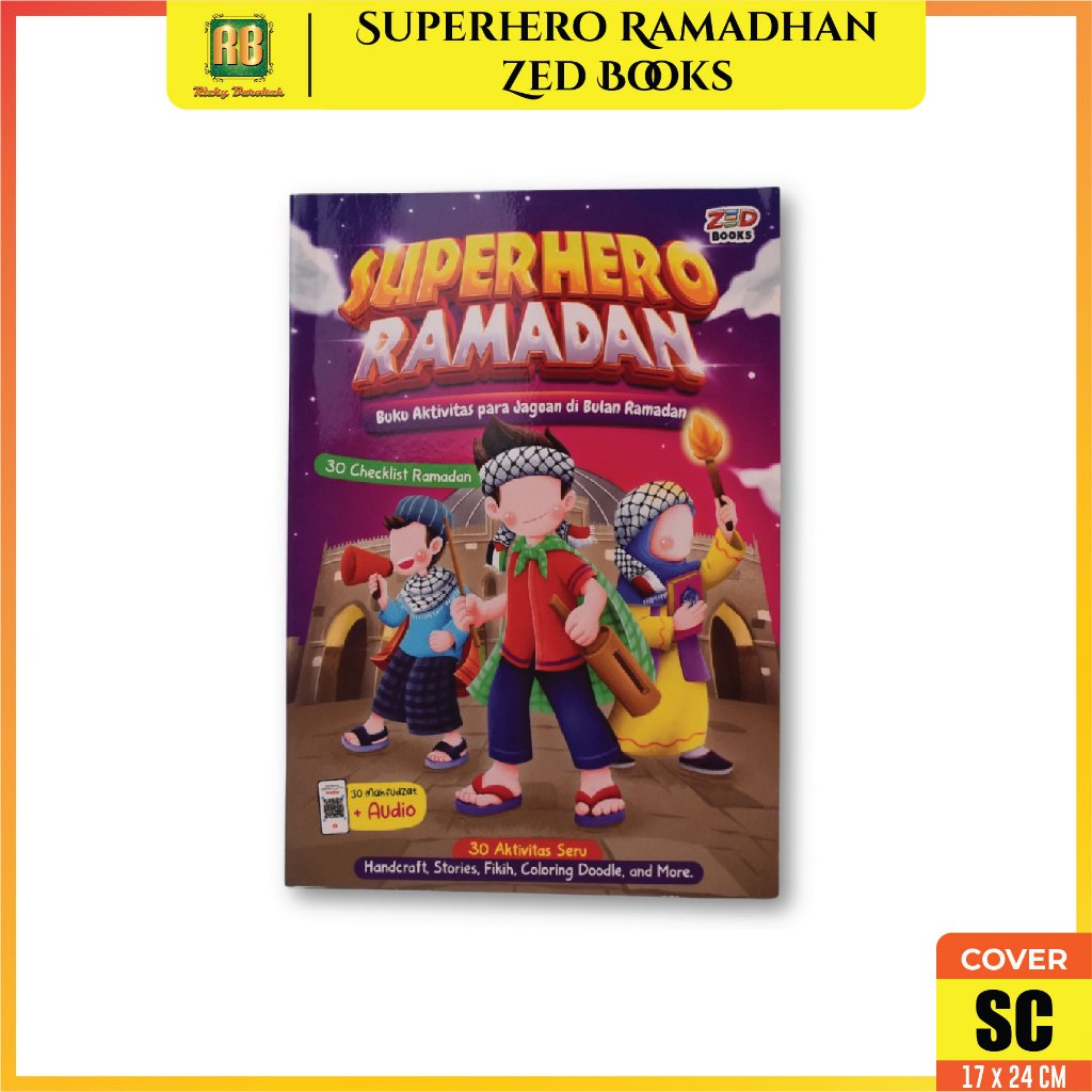 Jual Buku Anak Super Hero Ramadhan : Buku Aktivitas Para Jagoan di ...