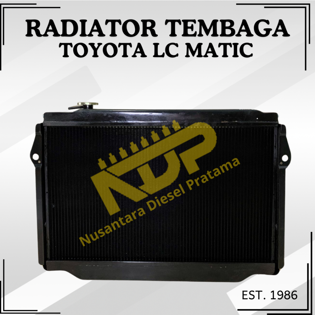 Jual Radiator Tembaga Toyota LC Matic / RADIATOR TOYOTA MATIC ...