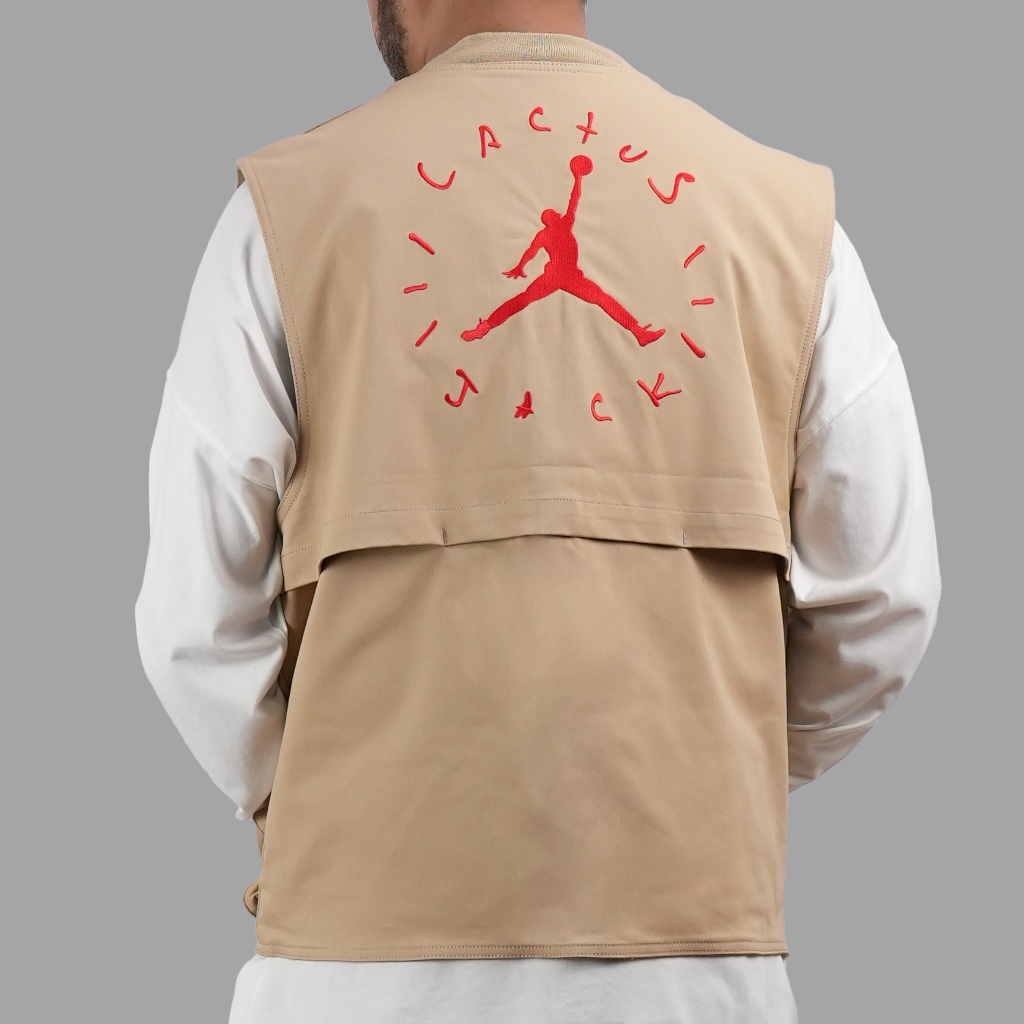 Jordan Utility Vest Travis Scott X Jordan Utility Vest Khaki