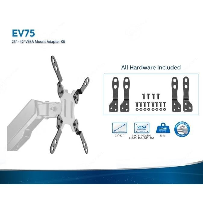 RAM Piastra VESA Rinforzata In Acciaio 100x100mm Con Sfera - Tipo E Ram - Foto 11