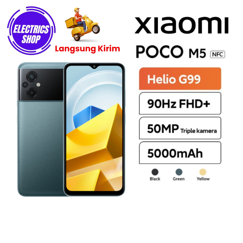 Jual Xiaomi Poco M5 4/64 4/128 GB Garansi Resmi XIAOMI | Shopee Indonesia