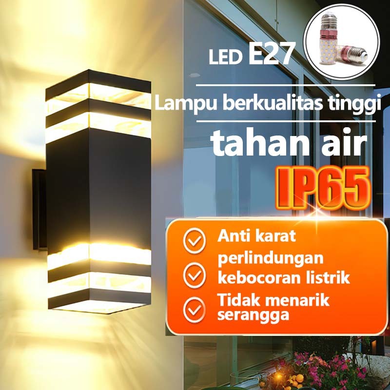 Jual Lampu Dinding Taman Outdoor Waterproof 24w Led Wall Light