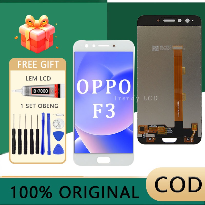 Jual 【original 100 】 Lcd Oppo F3 Fullset Touchscreen Hd Touch Screen Layar Sentuh Ponsel Lengkap