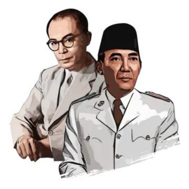 Jual poster cetak gambar ir soekarno 07 ukuran (70x100cm, 100x150cm