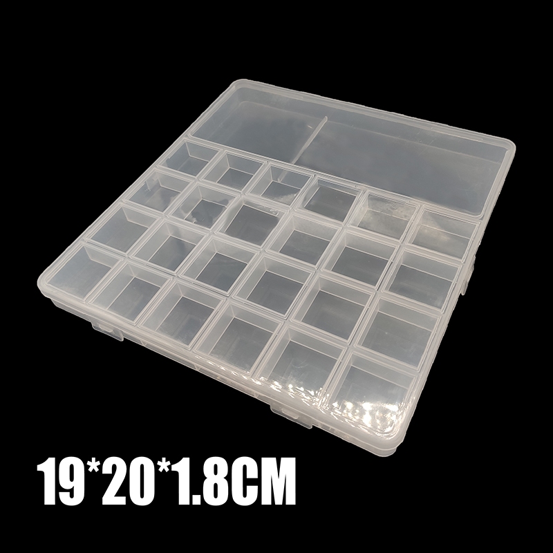 Jual 1-5pcs Box Transparan Manik Manik Ukuran Beragam Box Plastik Untuk ...