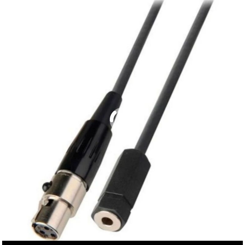 Jual mini xlr female to 3.5mm female converter kabel 10cm | Shopee ...