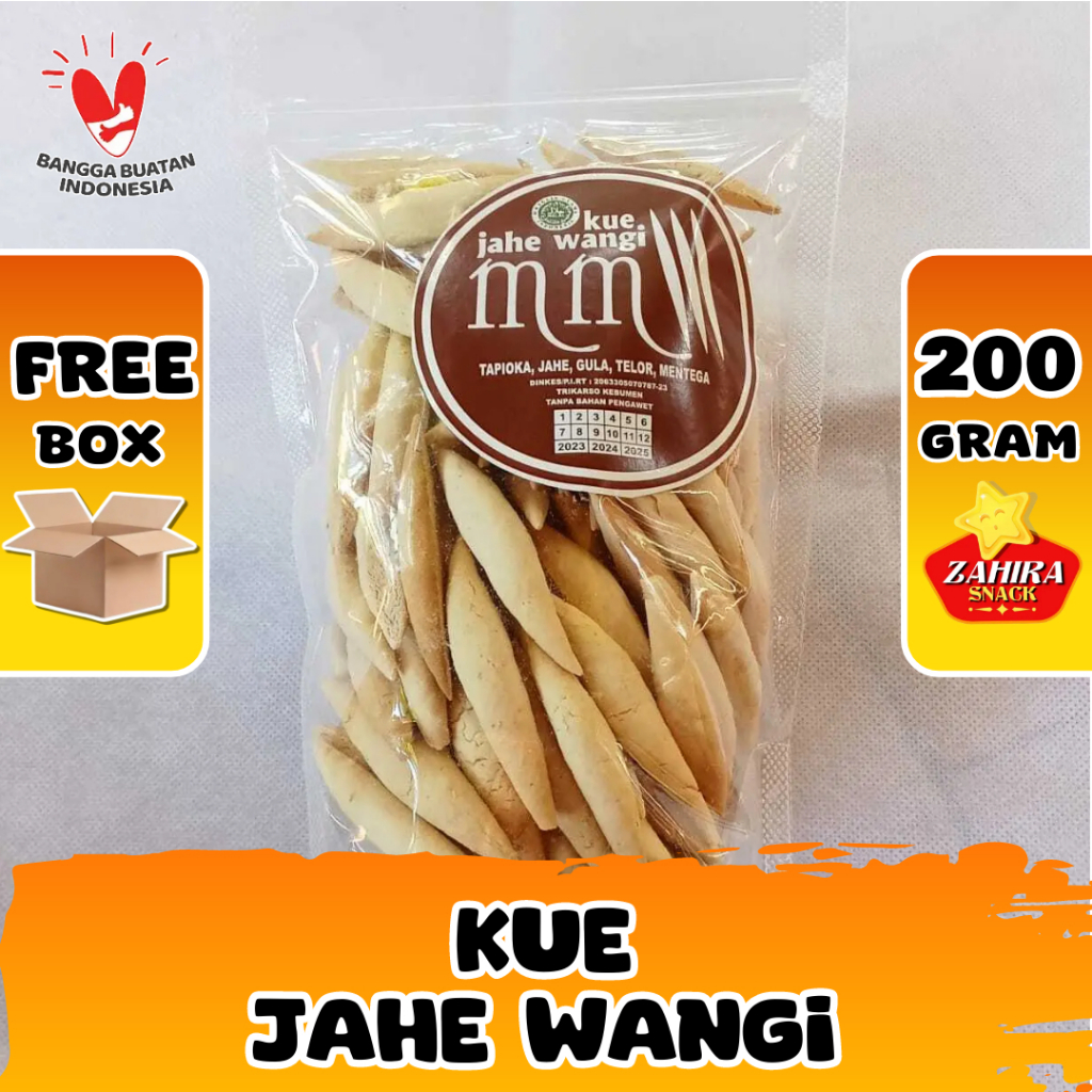 Jual Kue Jahe Kering Original Makanan Ringan Hidangan Lebaran Khas ...