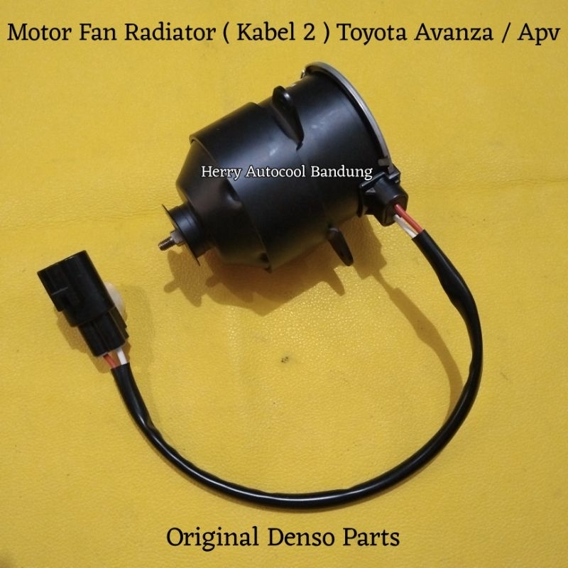 Jual Motor Fan Radiator Toyota Avanza / Apv Kabel 2 - Original Denso ...