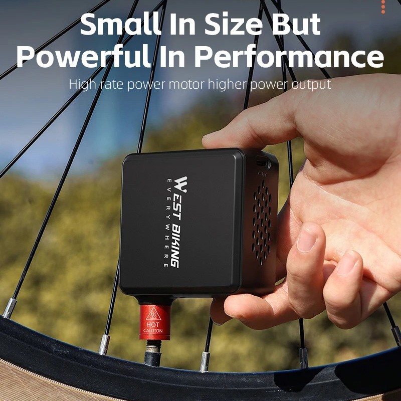 Pompa Presta Schrader Pompa Mini Bici JULAI Con Manometro - Portatile Per Telaio, Valvole Presta/Schrader, 160PSI Pompa Per Valvole Presta Schrader - copertina