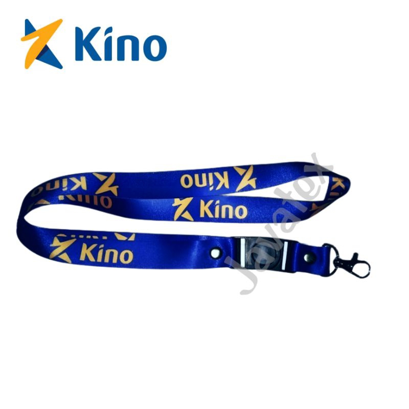 Jual LAMYARD KINO /TALI ID CARD KINO SATUAN / TALI ID CARD CUSTOM SATUAN Shopee Indonesia