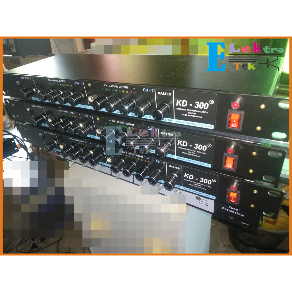Jual PRE AMP KENDANG CLONING TONE KB300 SUPER LOW NOISE CUSTOM KD300