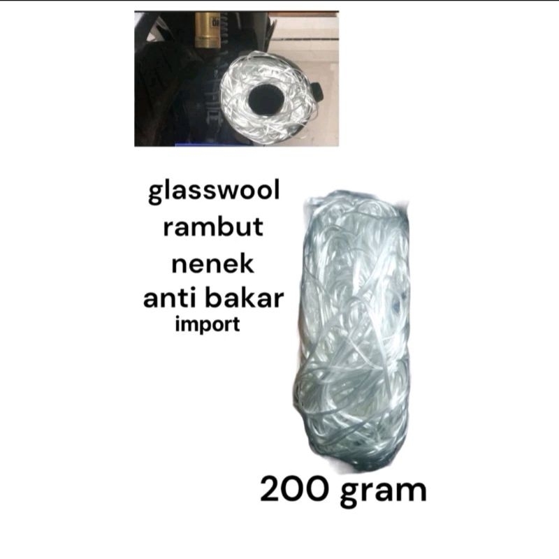 Jual COD GASWOL / GASBUL / GASWOOL KNALPOT RACING ANTI BAKAR MODEL ...