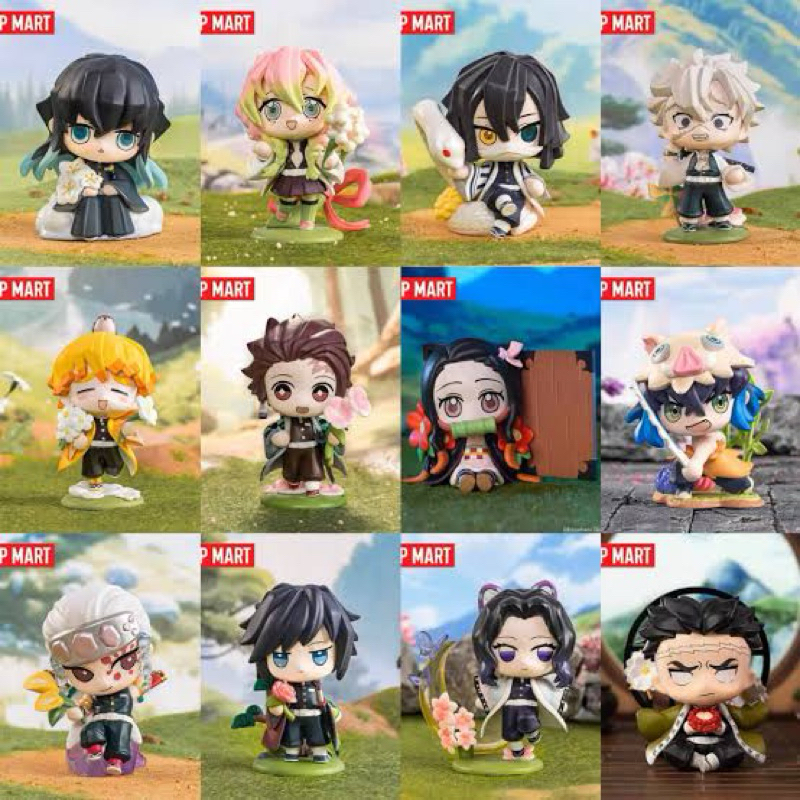 Jual Pop mart Demon Slayer Kimetsu no Yaiba / Popmart Blind box Demon ...