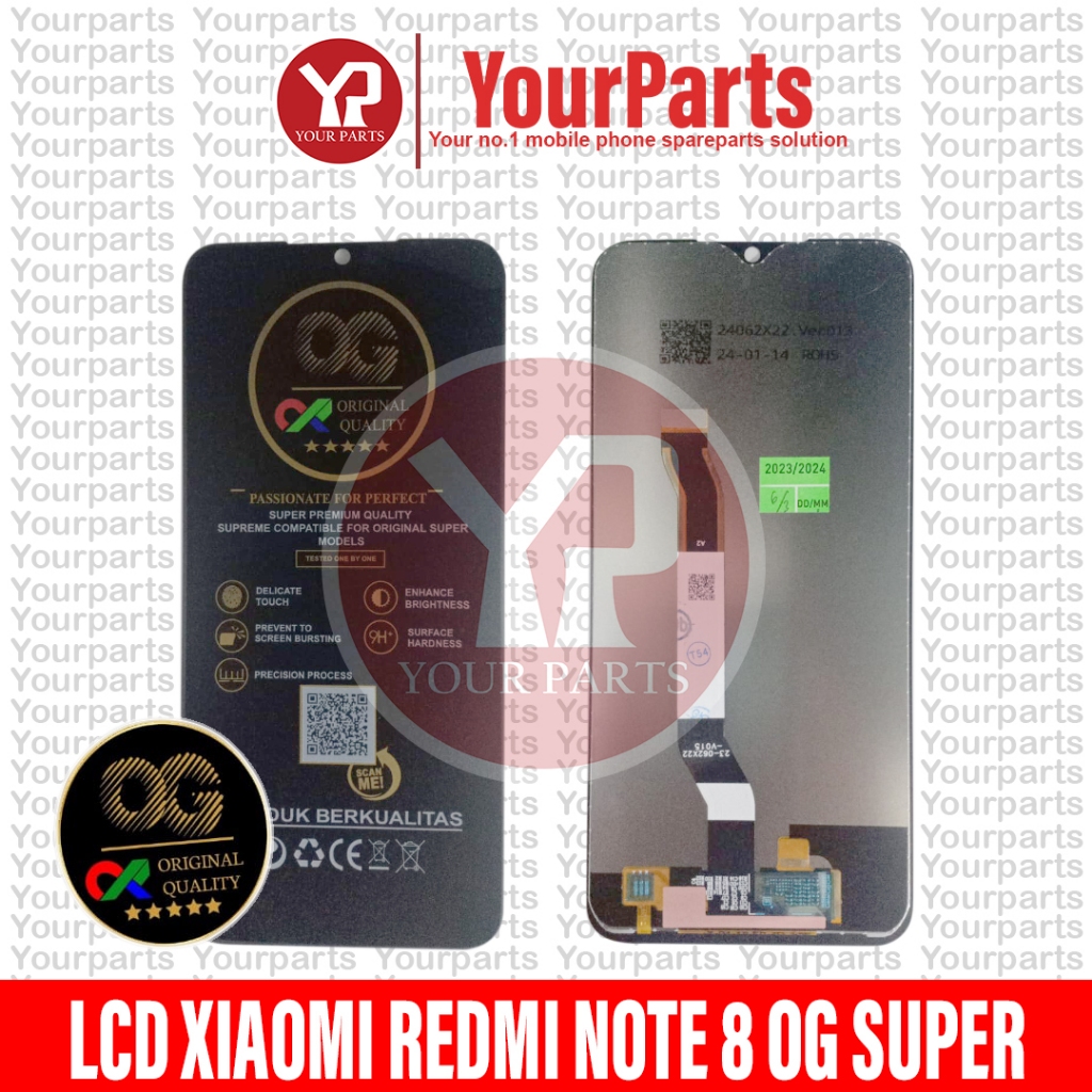 Jual LCD XIAOMI REDMI NOTE 8 (OG SUPER) | Shopee Indonesia