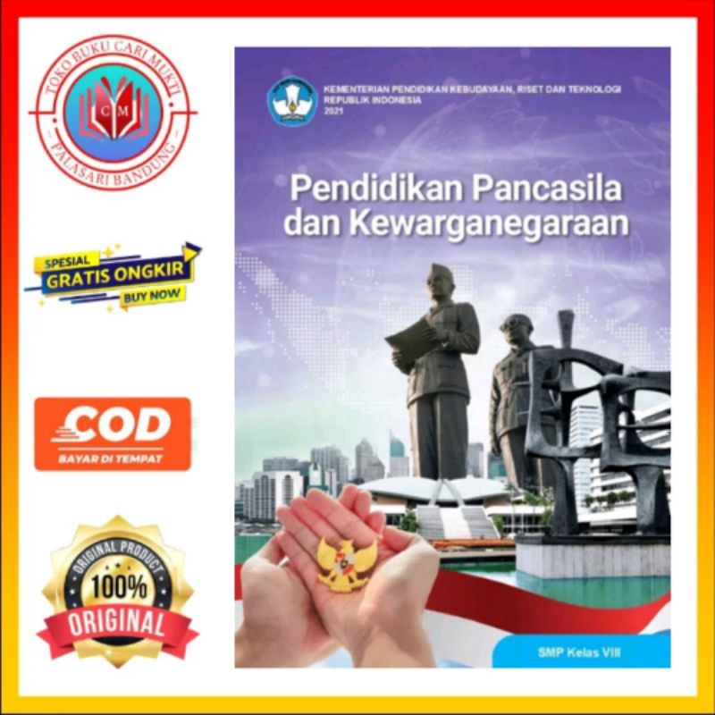 Jual BUKU SISWA PENDIDIKAN PANCASILA DAN KEWARGANEGARAAN UNTUK SMP ...