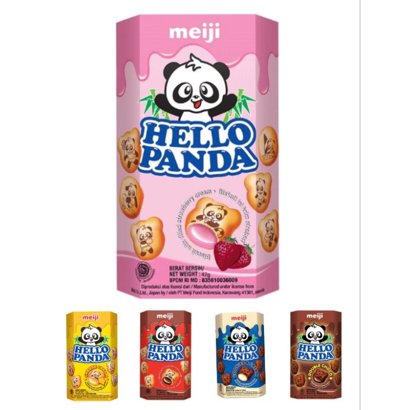 Jual HELLO PANDA Biskuit Double 42g | Shopee Indonesia