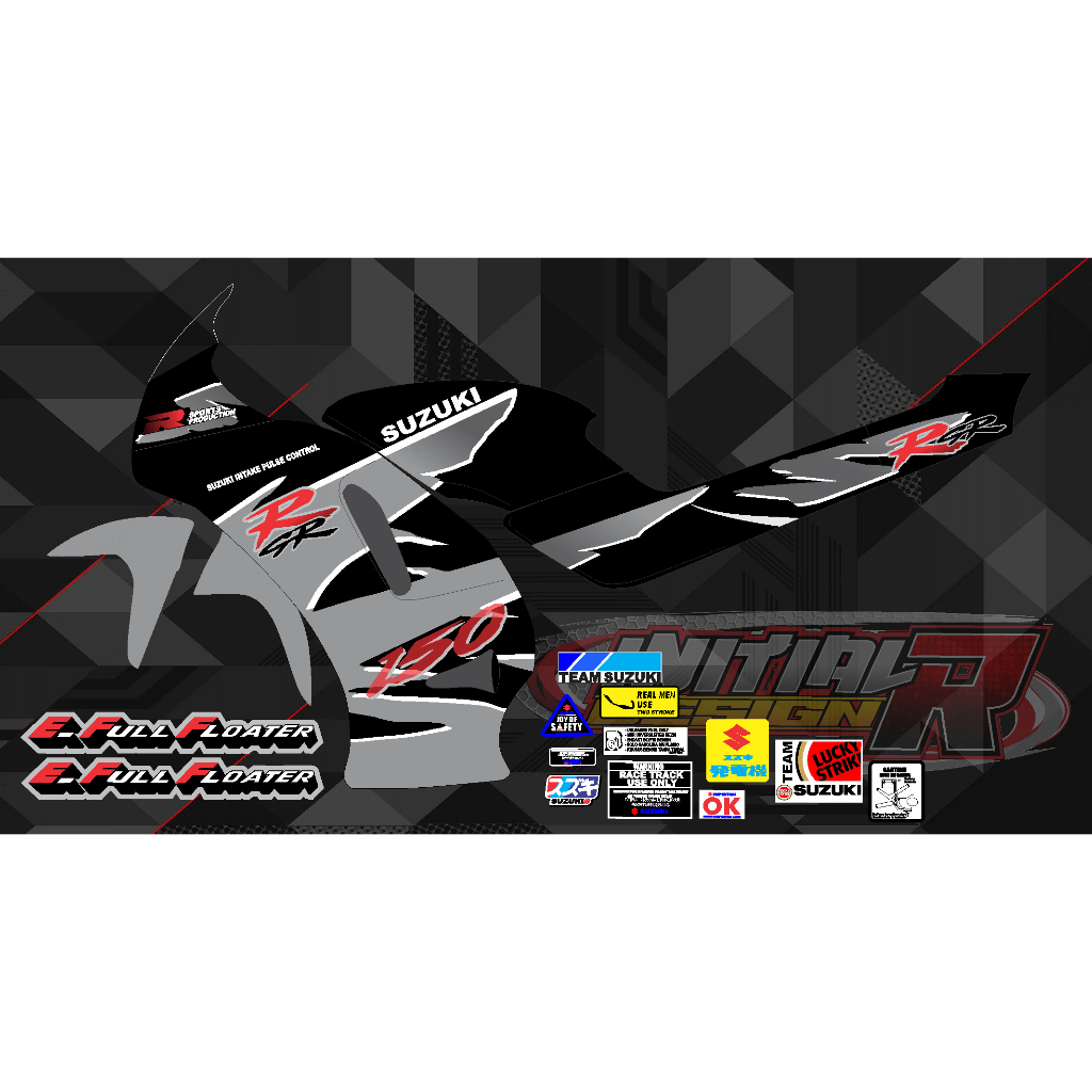 Jual Striping suzuki rgr 150 jumbo ( bisa request warna ) | Shopee ...