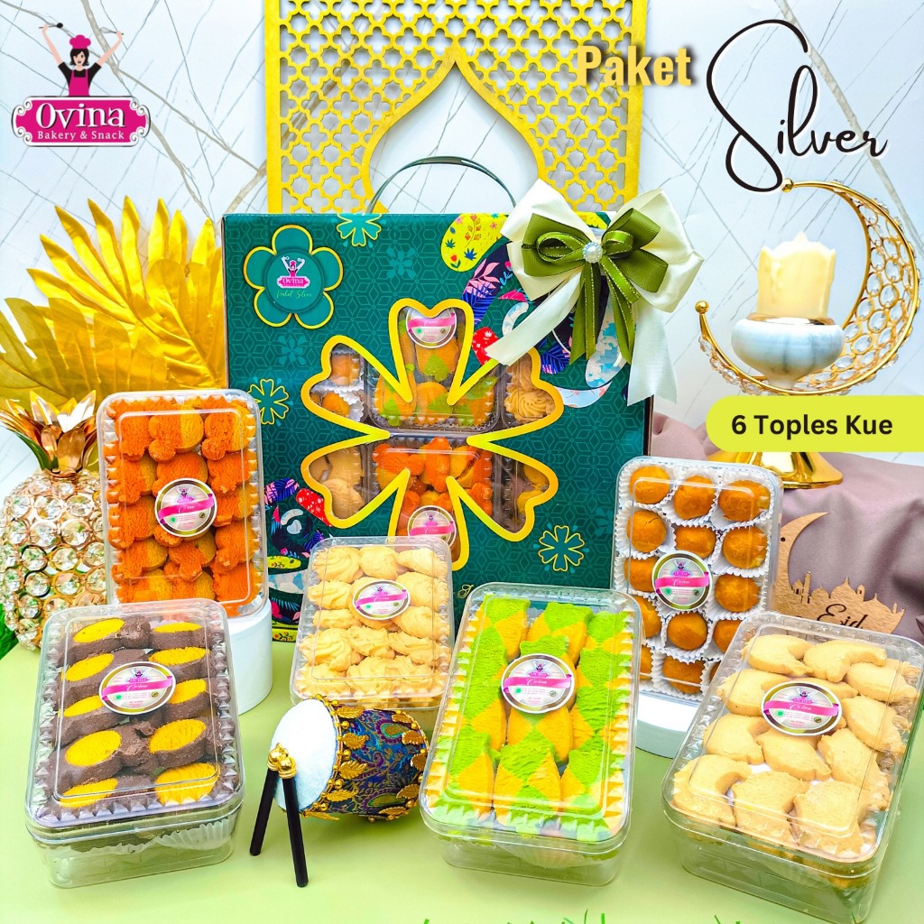 Jual GERAIFATIN!! PAKET PARCEL KUE LEBARAN TAHUN 2024 OVINA PAKET ...