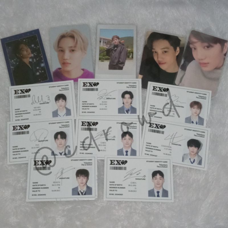 Jual photocard exo (free claim) | Shopee Indonesia
