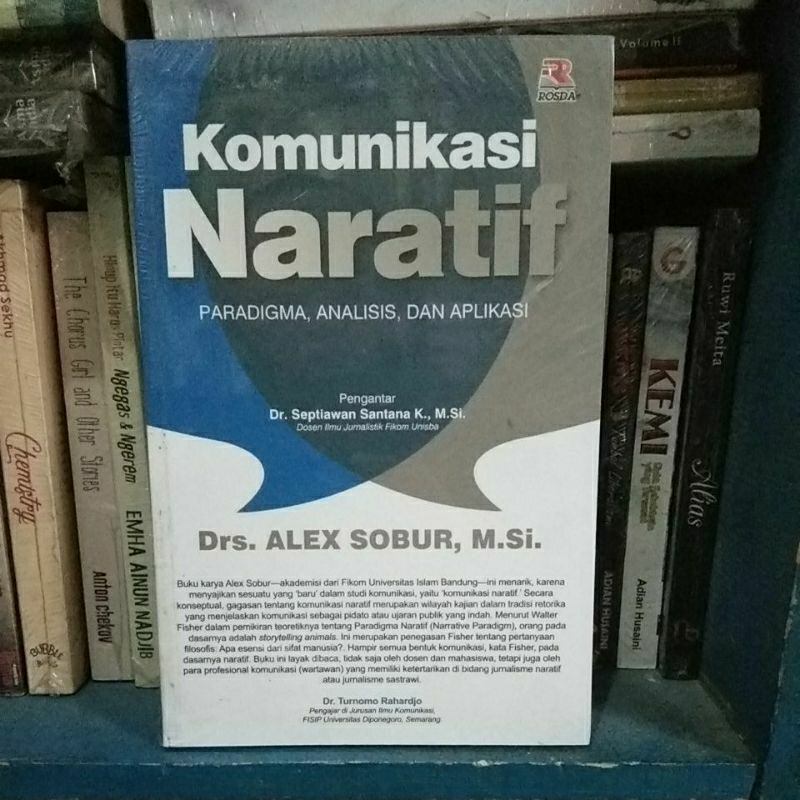 Jual BUKU ORIGINAL KOMUNIKASI NARATIF PARADIGMA, ANALISIS, DAN APLIKASI ...