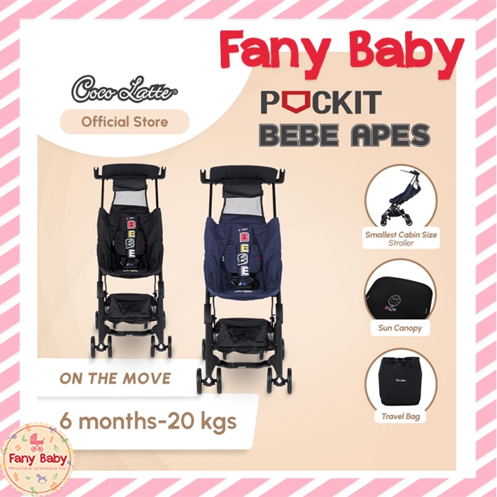 Jual COCOLATTE POCKIT 5 CABIN SIZE STROLLER / CL 7881 | Shopee Indonesia