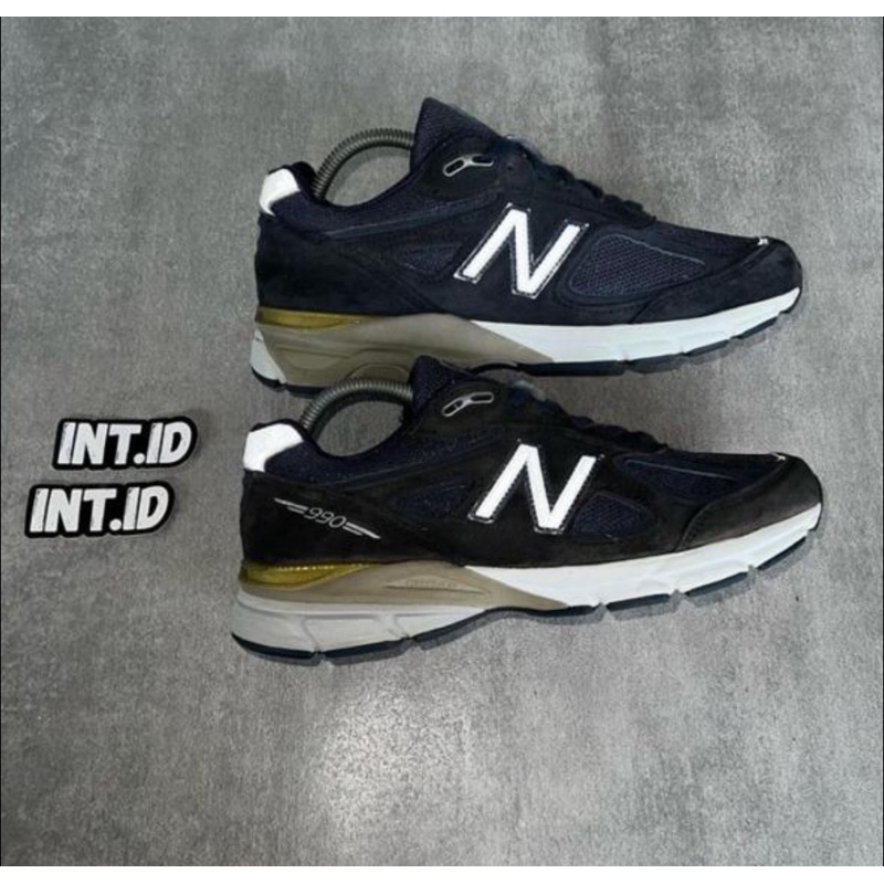 Jual NB 990 V4 Navy | Shopee Indonesia