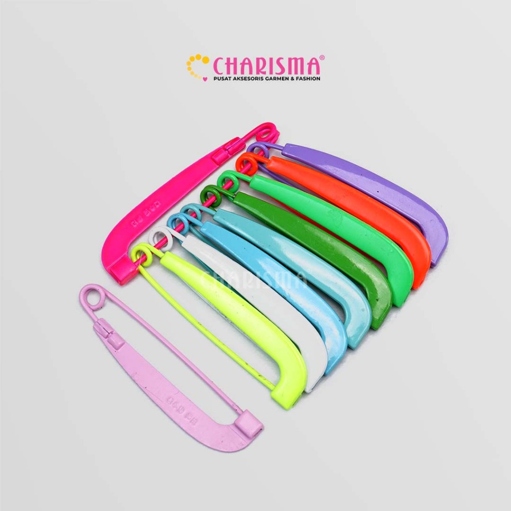 Jual Charisma Peniti Fashion Warna 002 Peniti Jarum 12 Warna Peniti