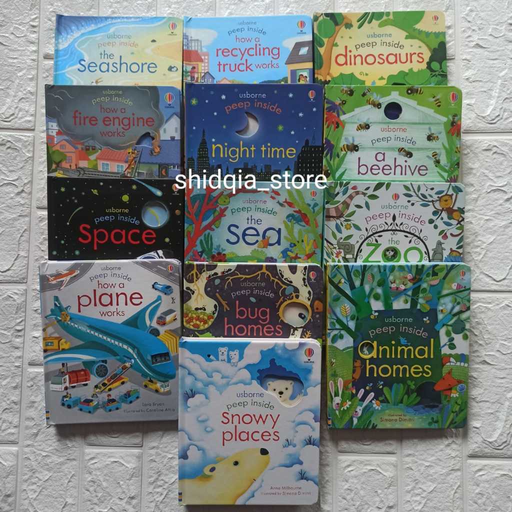 Jual Buku Peep Inside Springtime Buku Edukasi anak Buku cerita ...