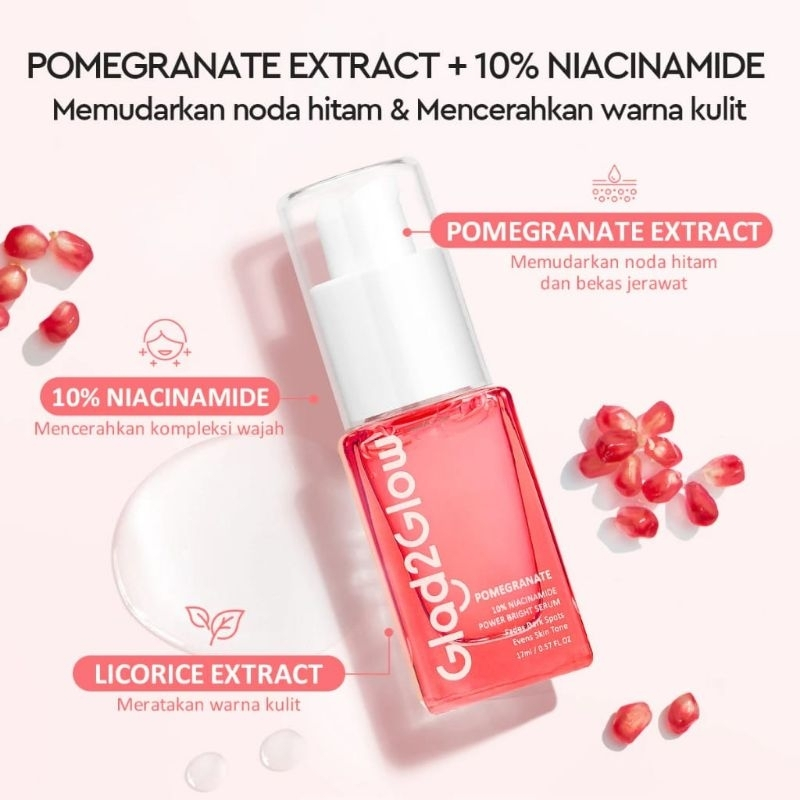 Jual GLAD 2 GLOW - Serum 17ML | Shopee Indonesia