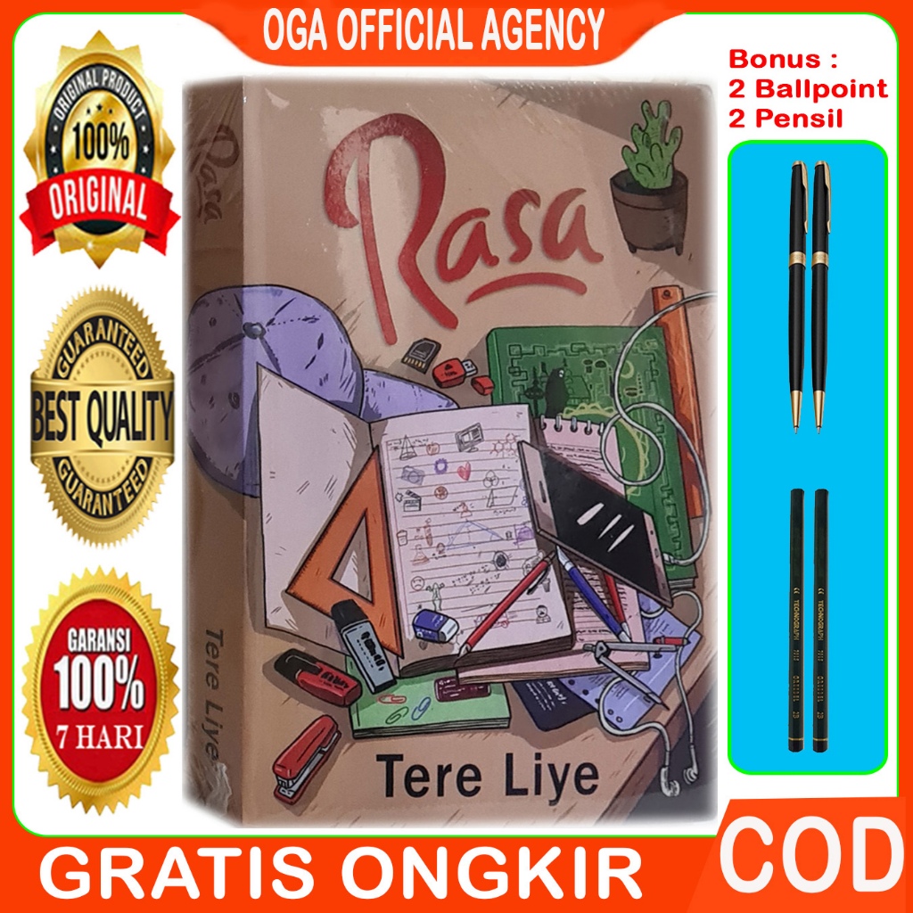 Jual Buku Novel RASA - Tere Liye - Original & Segel | Shopee Indonesia