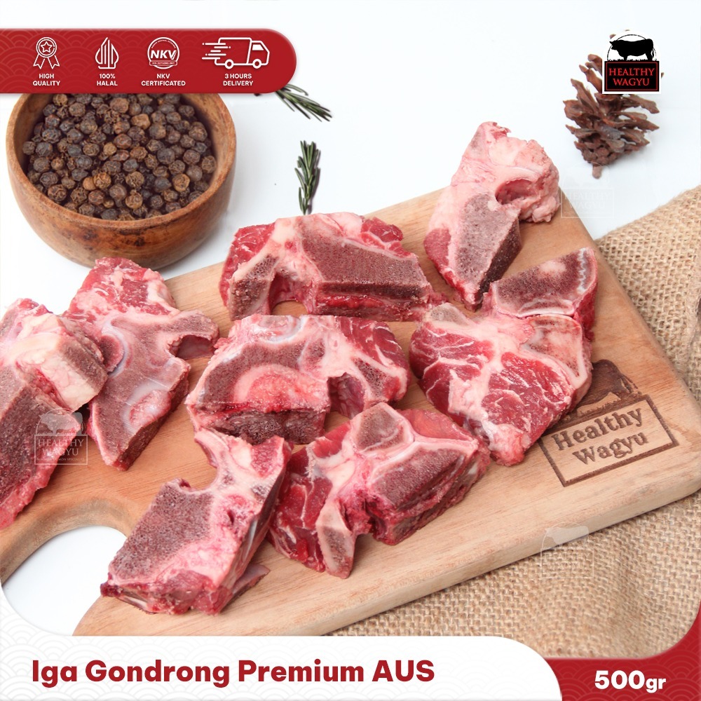 Jual Iga Gondrong Sapi Beef Back Bone Aus Premium 500 Gr Healthy Wagyu