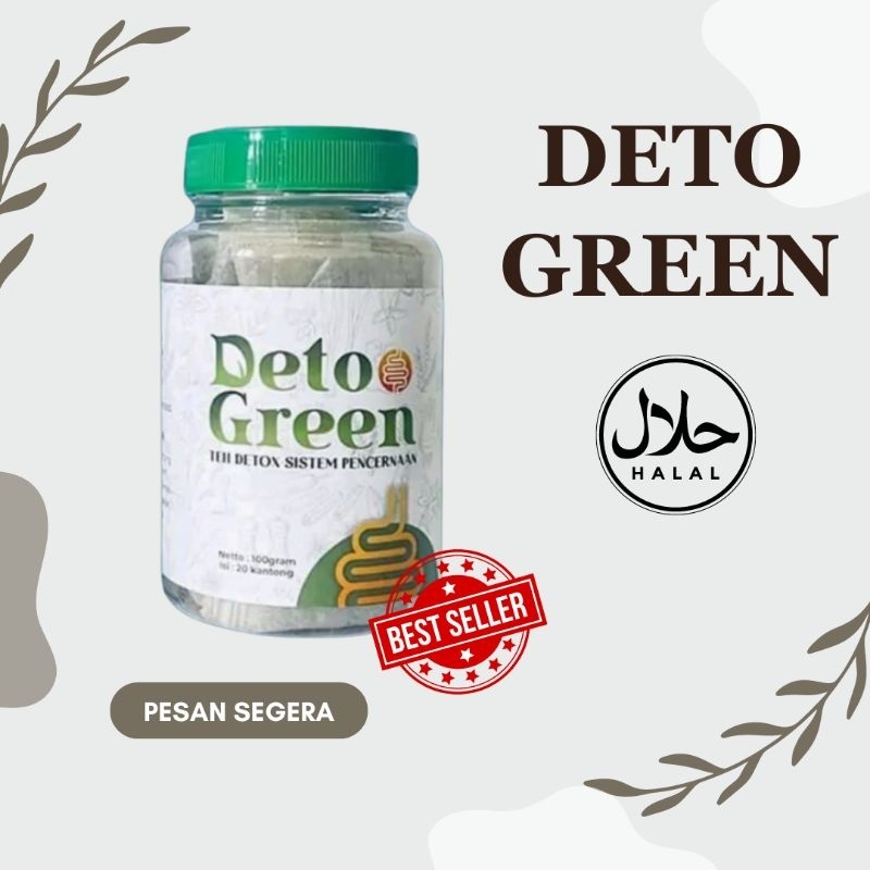 Jual DETO GREEN ORIGINAL PEMBERSIH USUS KOTOR 100% AMPUH | Shopee Indonesia