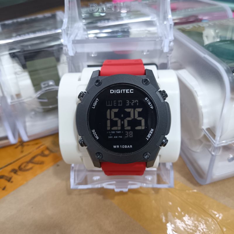 Jual jam tangan cowok digital Digitec Original DG-5204T DG-5204 
