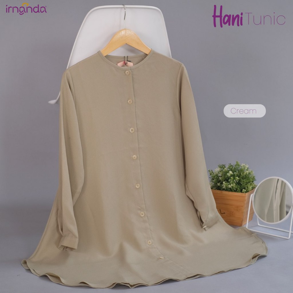 Jual Irnanda Tunik Sena Atasan Polos Wanita Bahan Polo Linen ...